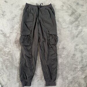 Lululemon Dance Studio Relaxed Fit Mid Rise Cargo Jogger Pants SMALL Womens Gray